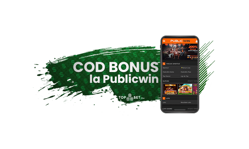 Cod bonus PublicWin
