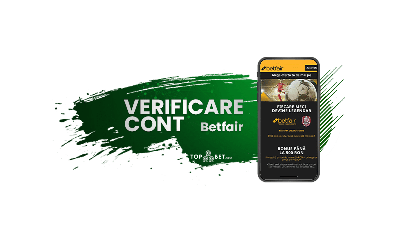 Verificare cont Betfair