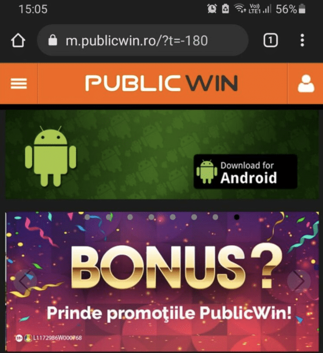 PublicWin APK pentru Android