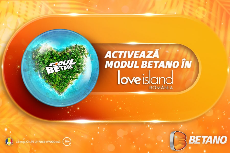 Betano activează Modul Distracției în Love Island România și devine sponsorul principal al show-ului fenomen în România