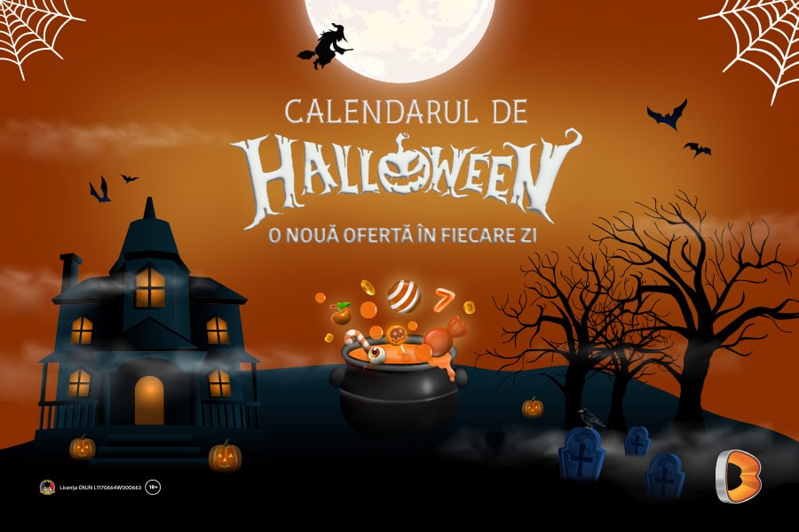 profită de calendarul de halloween de la betano!