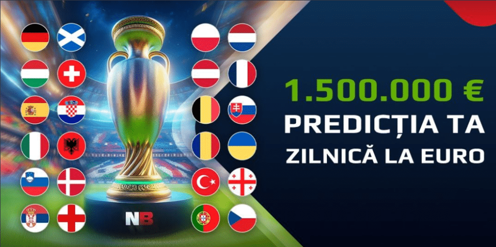 NetBet promotie EURO 2024 cu bani cash si free bet-uri