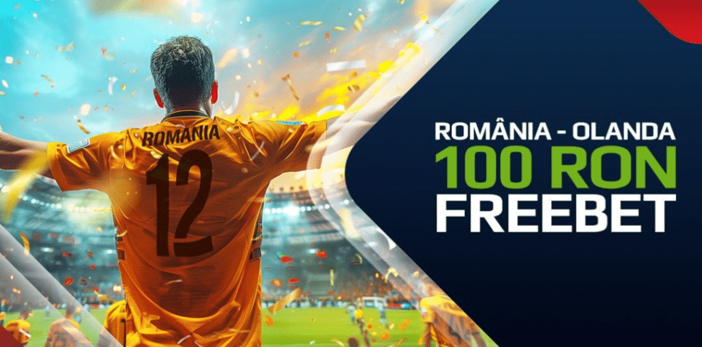 Ai 100 RON FreeBet la NetBet pentru România - Olanda