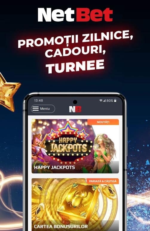 Aplicatie mobila Netbet Casino