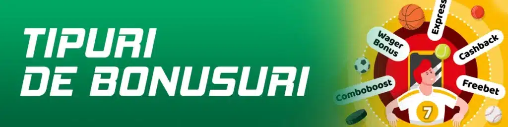 tipuri de bonusuri la casele de pariuri online
